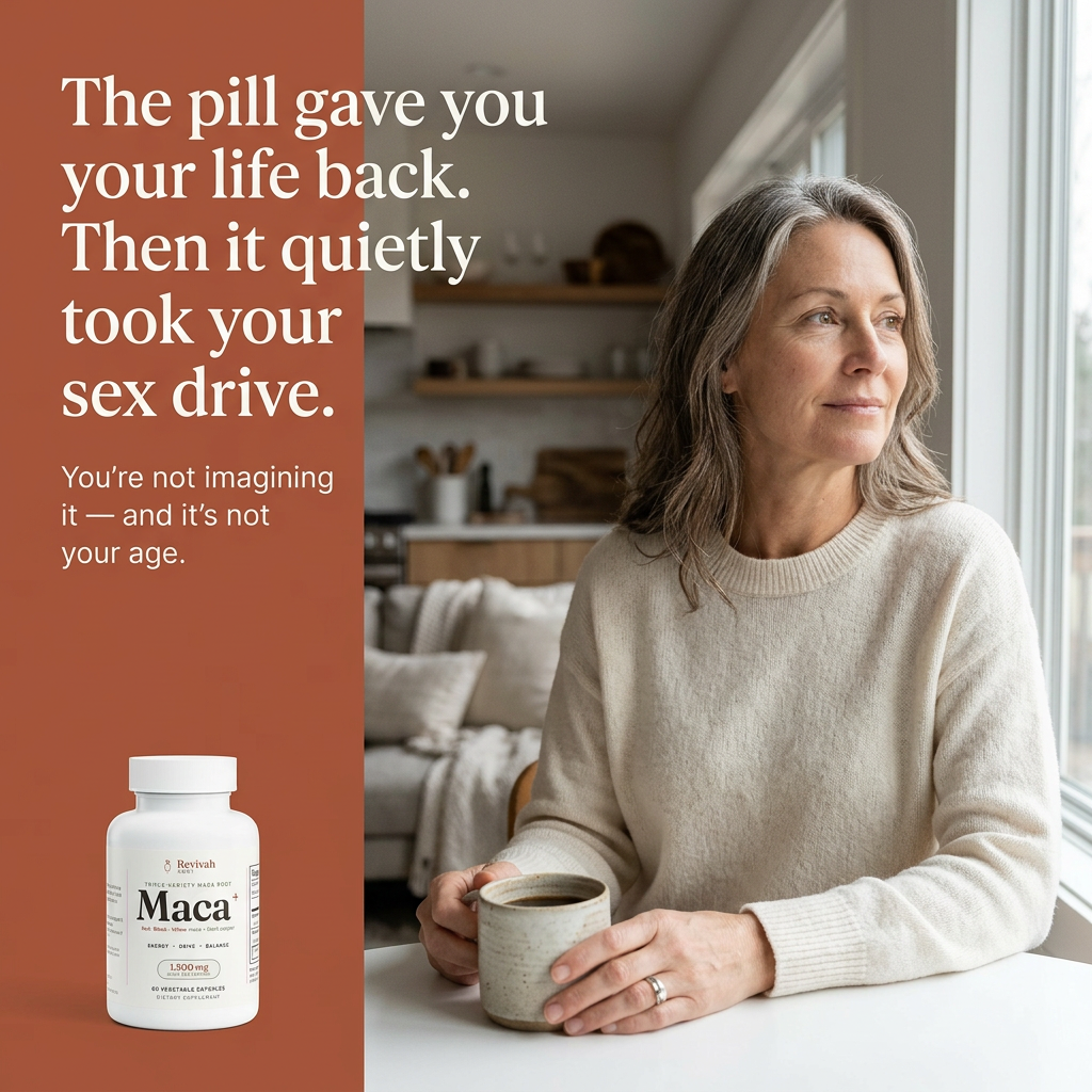 The pill gave you your life back, then quietly took your sex drive